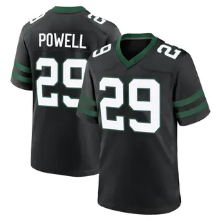 New York Jets Men's Bilal Powell Game Legacy Alternate Jersey - Black