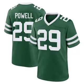 New York Jets Men's Bilal Powell Game Legacy Jersey - Green