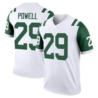 New York Jets Men's Bilal Powell Legend Classic Alternate Jersey - White