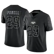 New York Jets Men's Bilal Powell Limited Reflective Jersey - Black