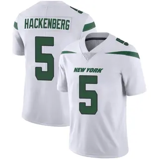 New York Jets Men's Christian Hackenberg Limited Spotlight Vapor Jersey - White