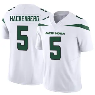 New York Jets Men's Christian Hackenberg Limited Vapor F.U.S.E. Jersey - White