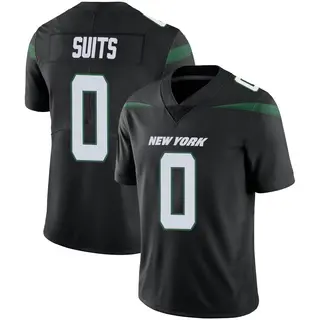 New York Jets Men's Colby Suits Limited Stealth Vapor Jersey - Black