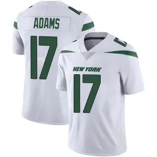 New York Jets Men's Davante Adams Limited Spotlight Vapor Jersey - White