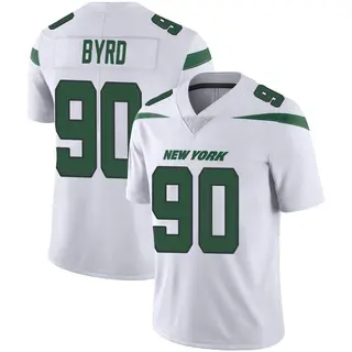 New York Jets Men's Dennis Byrd Limited Spotlight Vapor Jersey - White