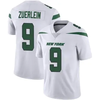 New York Jets Men's Greg Zuerlein Limited Spotlight Vapor Jersey - White