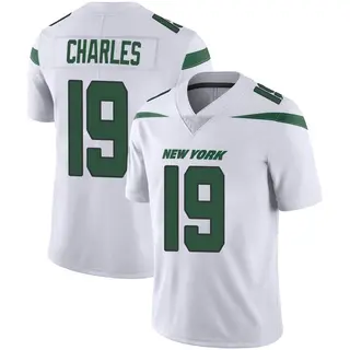 New York Jets Men's Irvin Charles Limited Spotlight Vapor Jersey - White