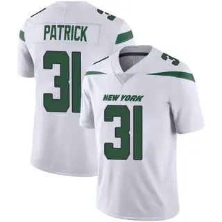 New York Jets Men's Jacques Patrick Limited Spotlight Vapor Jersey - White