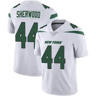 New York Jets Men's Jamien Sherwood Limited Spotlight Vapor Jersey - White