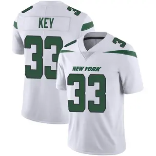 New York Jets Men's Jaylen Key Limited Spotlight Vapor Jersey - White