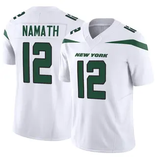 New York Jets Men's Joe Namath Limited Vapor F.U.S.E. Jersey - White