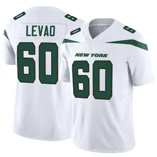 New York Jets Men's Kohl Levao Limited Vapor F.U.S.E. Jersey - White