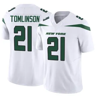 New York Jets Men's LaDainian Tomlinson Limited Vapor F.U.S.E. Jersey - White