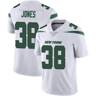 New York Jets Men's Myles Jones Limited Spotlight Vapor Jersey - White