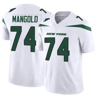 New York Jets Men's Nick Mangold Limited Vapor F.U.S.E. Jersey - White