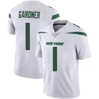 New York Jets Men's Sauce Gardner Limited Spotlight Vapor Jersey - White