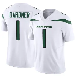 New York Jets Men's Sauce Gardner Limited Vapor F.U.S.E. Jersey - White