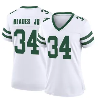 New York Jets Women's Al Blades Jr. Game Legacy Jersey - White