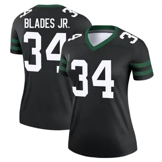 New York Jets Women's Al Blades Jr. Legend Legacy Jersey - Black