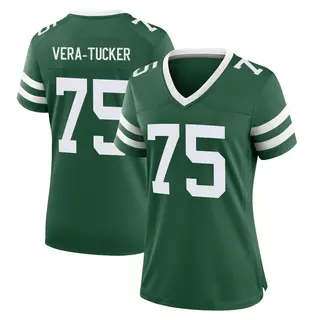 New York Jets Women's Alijah Vera-Tucker Game Legacy Jersey - Green