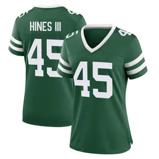 New York Jets Women's Anthony Hines III Game Legacy Jersey - Green