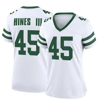 New York Jets Women's Anthony Hines III Game Legacy Jersey - White