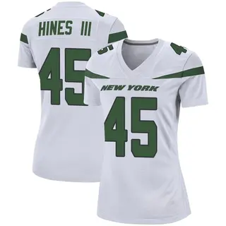 New York Jets Women's Anthony Hines III Game Spotlight Jersey - White