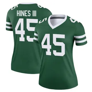 New York Jets Women's Anthony Hines III Legend Legacy Jersey - Green