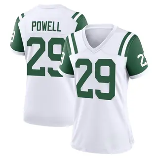 New York Jets Women's Bilal Powell Game Classic Alternate Jersey - White