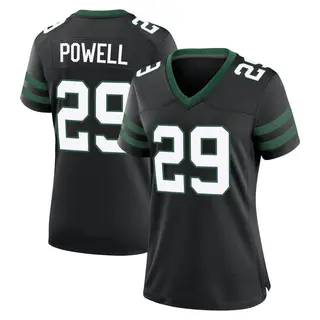 New York Jets Women's Bilal Powell Game Legacy Alternate Jersey - Black