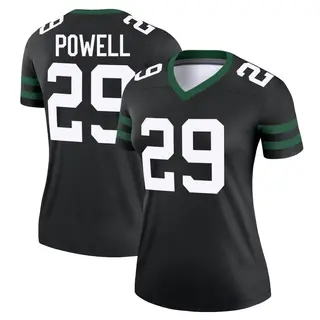 New York Jets Women's Bilal Powell Legend Legacy Jersey - Black