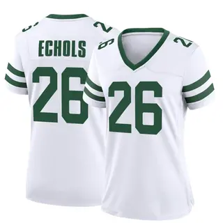 New York Jets Women's Brandin Echols Game Legacy Jersey - White