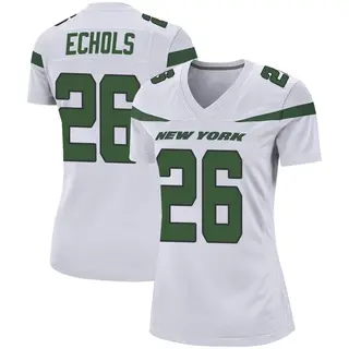 New York Jets Women's Brandin Echols Game Spotlight Jersey - White