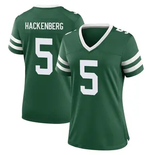 New York Jets Women's Christian Hackenberg Game Legacy Jersey - Green