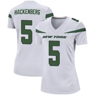 New York Jets Women's Christian Hackenberg Game Spotlight Jersey - White