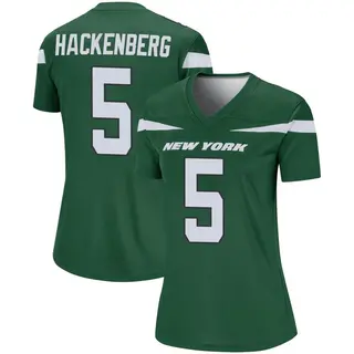 New York Jets Women's Christian Hackenberg Legend Gotham Player Jersey - Green