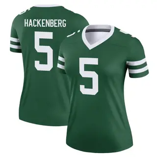 New York Jets Women's Christian Hackenberg Legend Legacy Jersey - Green