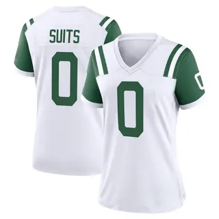 New York Jets Women's Colby Suits Game Classic Alternate Jersey - White