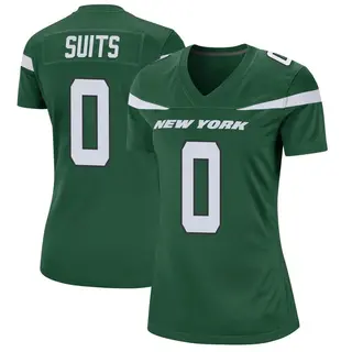 New York Jets Women's Colby Suits Game Gotham Jersey - Green