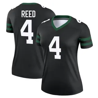 New York Jets Women's D.J. Reed Legend Legacy Jersey - Black