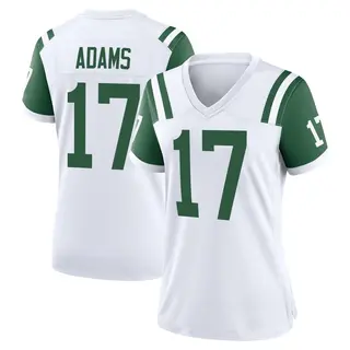 New York Jets Women's Davante Adams Game Classic Alternate Jersey - White