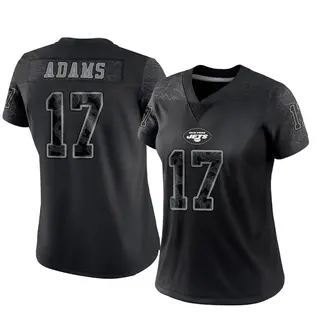 New York Jets Women's Davante Adams Limited Reflective Jersey - Black