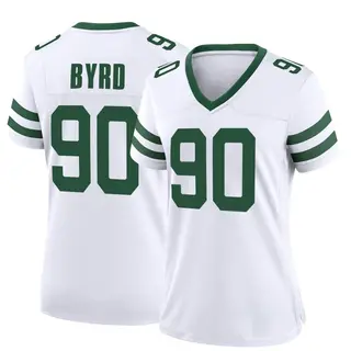 New York Jets Women's Dennis Byrd Game Legacy Jersey - White