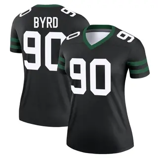 New York Jets Women's Dennis Byrd Legend Legacy Jersey - Black