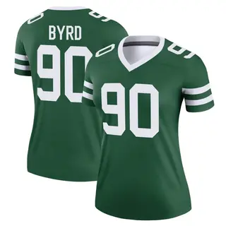 New York Jets Women's Dennis Byrd Legend Legacy Jersey - Green