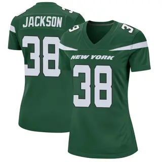 New York Jets Women's Deon Jackson Game Gotham Jersey - Green