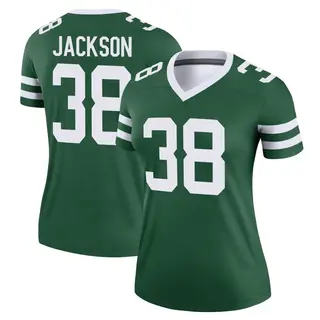 New York Jets Women's Deon Jackson Legend Legacy Jersey - Green