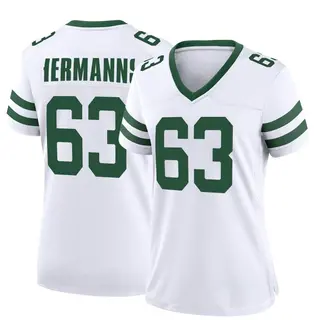 New York Jets Women's Grant Hermanns Game Legacy Jersey - White