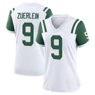 New York Jets Women's Greg Zuerlein Game Classic Alternate Jersey - White