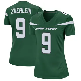 New York Jets Women's Greg Zuerlein Game Gotham Jersey - Green